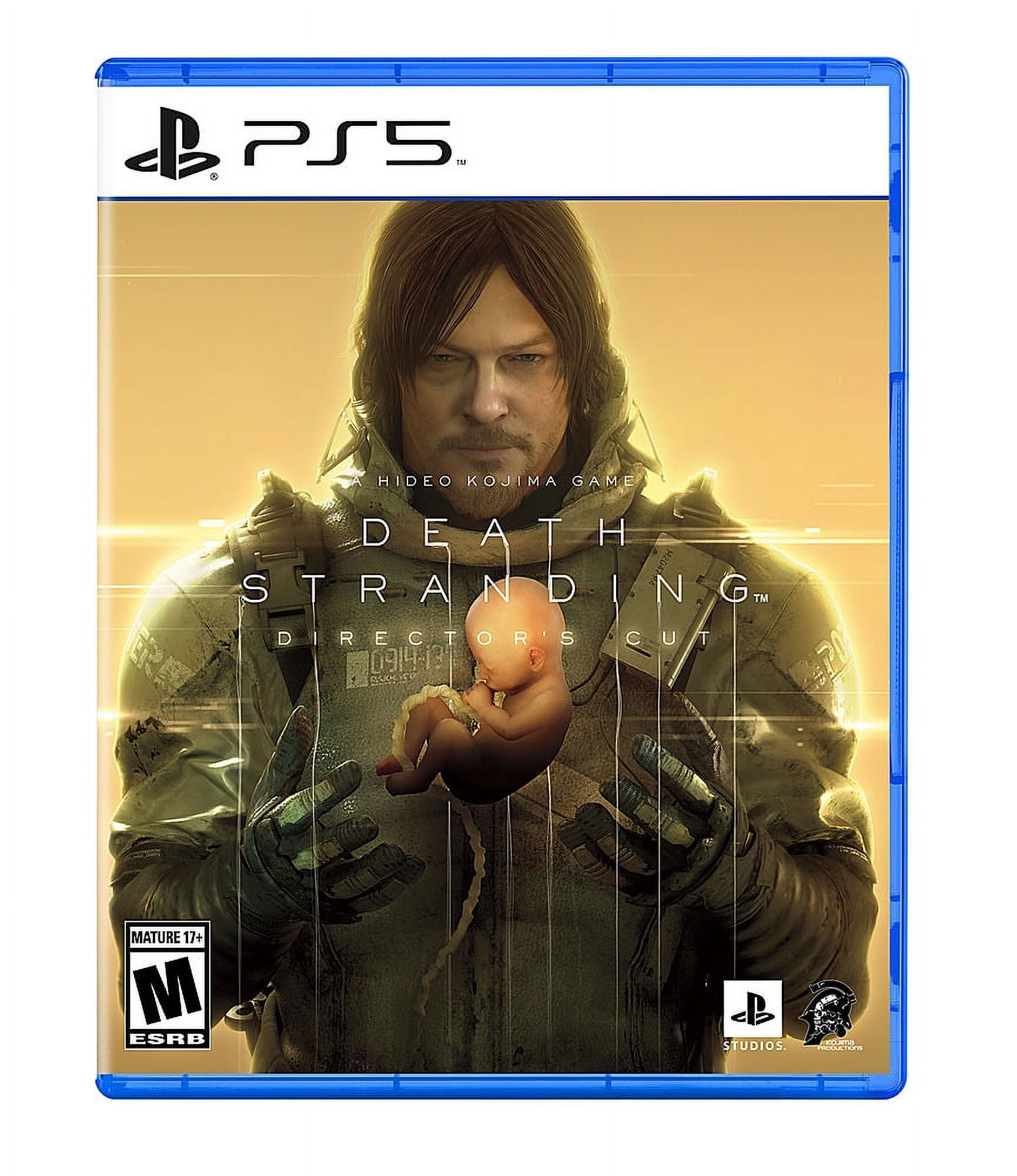 PlayStation 5 Slim Disc Edition Bundle with Death Stranding Director’s Cut and Controller Case - PS5, White