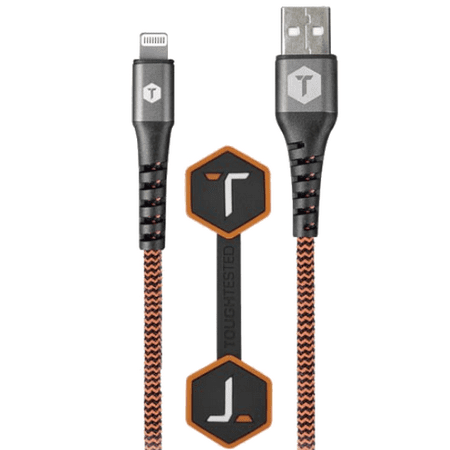 ToughTested Braided Fabric Cable for Apple iPhone 6'