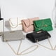 thumbnail image 4 of Bolso rombo bolso mujer bolso bandolera cadena bordado pequeño bolso cuadrado, 4 of 6