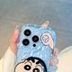 thumbnail image 4 of Funda de teléfono Kawaii Crayon Shin-Chan para Iphone 15/14/13/12 Pro Max, funda protectora de teléfono, anticaída, transparente, suave, regalos, 4 of 4