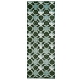thumbnail image 3 of My Magic Carpet 2.5'x7' Machine Washable Non-Slip Kitchen Hallway Runner Rug - Dula Dark Sage Green, 3 of 5