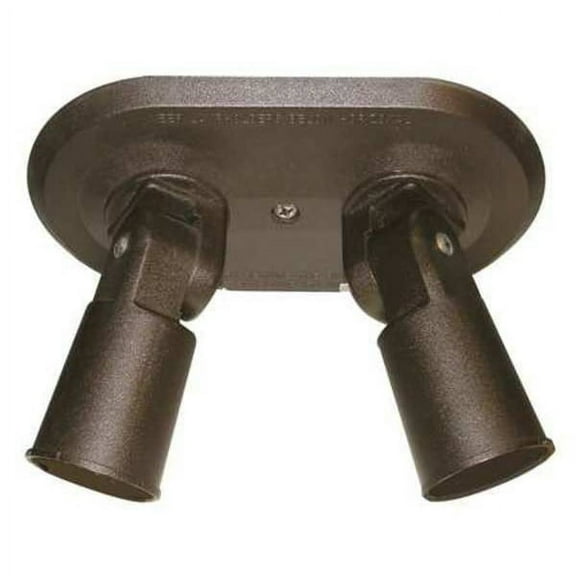 W F Harris Lighting Lamp Holder, Double, Brnz, PAR38, -2150W 201-BZ