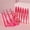 Berrylicious, variant on Pretty Pastel Candy Cosmetic Makeup Brush Set 7pc