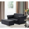 thumbnail image 5 of Costway Kids Sofa Armrest Chair Couch Lounge in Black (Note: The actual dimensions are: 32.5'' x 16.5'' x 16'' ), 5 of 10