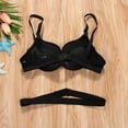 thumbnail image 3 of Women Sexy Seamless Bra Backless Invisible Plunge Deep V Low Cut Push Up Bra, 3 of 6