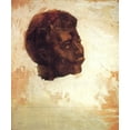 thumbnail image 2 of Redon, Odilon 15x17 White Modern Wood Framed Museum Art Print Titled - Black Angel, 2 of 4