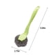 thumbnail image 3 of Cepillo de fregar de acero inoxidable Fregadora de ollas de mango largo | Limpiador de platos de alta resistencia | Esponja metálica para ollas, sartenes, parrillas, fregaderos | Empuñadura, 3 of 8