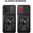 thumbnail image 2 of for Realme C53 Case with Slide Camera Cover for Men, Military Grade Drop Protective Phone Cover Case with Ring Kickstand for Realme C53/Realme Narzo N53 SJ Green, 2 of 10