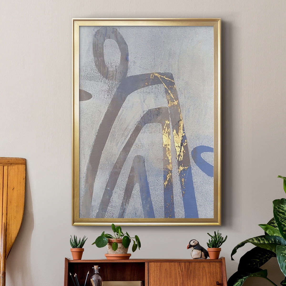 Linx II Premium Framed Print, in Gold, Black, or Silver - Ready to Hang
