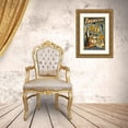 thumbnail image 3 of Strobridge and Co 18x24 Gold Ornate Framed and Double Matted Museum Art Print Titled - Thurston the Great Magician the Wonder Show of the Universe. (1914), 3 of 4