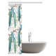 thumbnail image 2 of Juego de cortina de baño ABPHQTO pavo real 120x180 cm, 2 of 2