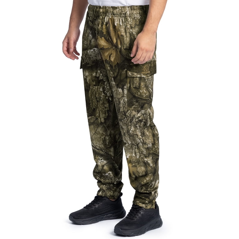 Realtree Men's Cargo Jogger Pants, APX Camouflage photo 3