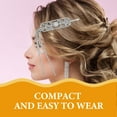thumbnail image 3 of UPGRATOR 2Ud Complementos Para Peinado De Novia Con Clips De Cristal Y Para, 3 of 8