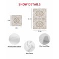 thumbnail image 7 of Brown Boho Kitchen Dish Towels for Drying Dishes Set of 3, Vintage Abstract Art Floral Ethnic Tribe Waffle Weave Microfiber Hand Tea Bathroom Towels Quick Dry & Absorbent Towel 12x12, 7 of 7