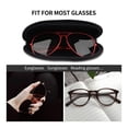 thumbnail image 4 of ZICANCN Sunglasses Soft Case, Vintage Roses Floral Pattern Neoprene Zipper Eyeglass Case for Men Women, 4 of 9