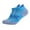 Blue, variant on WREESH Women's Casual Towel Bottom Running Socks, Slip Combed Sweat Absorbing Breathable Ankle Socks for Sports and Hiking Blue
