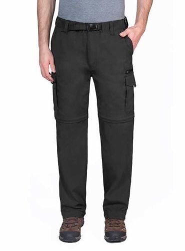 BC Clothing Men’s Convertible Pant with Stretch (XL x 34, Charcoal ...