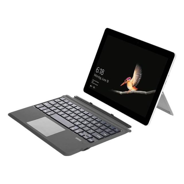 For Go Type Cover, Ultra Slim Portable BT 5.0 Keyboard with Sensitive Touchpad For Go1 2 3, 10M 32.8ft Distance