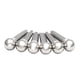 thumbnail image 1 of Pin de extremo de puente de clavijas de extremo de cuerda de metal de 6 piezas para acústico Plata, 1 of 9