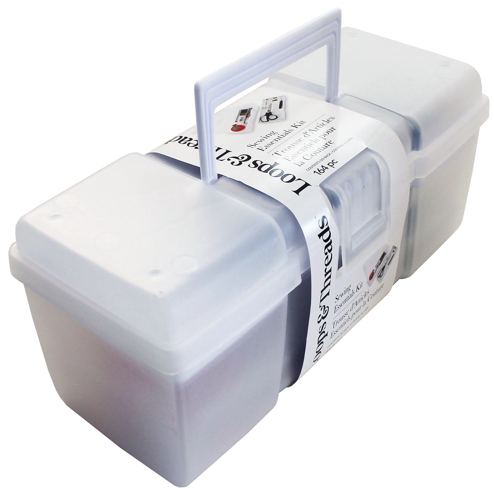 Sew & Go Premium Sewing Kit in Caddy with Removable Tray by Loops & Threads
