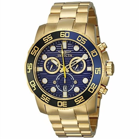 Invicta Men's Pro Diver Watch Thailand Movement Flame Fusion Crystal 22636