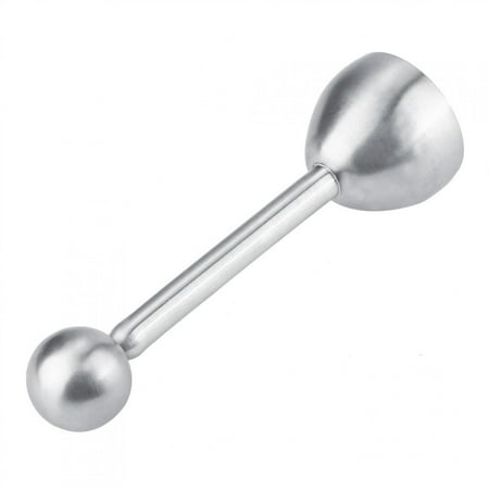 

Agatige Egg Cracker Egg Topper Stainless Steel Egg Cutter Topper Egg Cracker For Soft Hard Boiled Egg