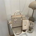 thumbnail image 7 of KAWELL Straw Woven Shoulder Bag for Women Girls Tote Handbag Summer Hobo Bag 2pc, 7 of 7