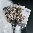 thumbnail image 5 of 6pcs Peacock Artificial Flowers Silk Babys Breath Gypsophila 19.7" for Home Kitchen Decor, 5 of 5