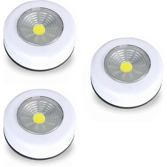 Luz adhesiva de batería LED, luz adhesiva para gabinete, luz adhesiva para cocina, luces LED para gabinete, Batt