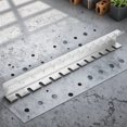 thumbnail image 1 of Minkissy 1Pack Silver Steel Pegboard Screwdriver Holder Wall Mount Organizer 14X2.2X1.2In, 1 of 8