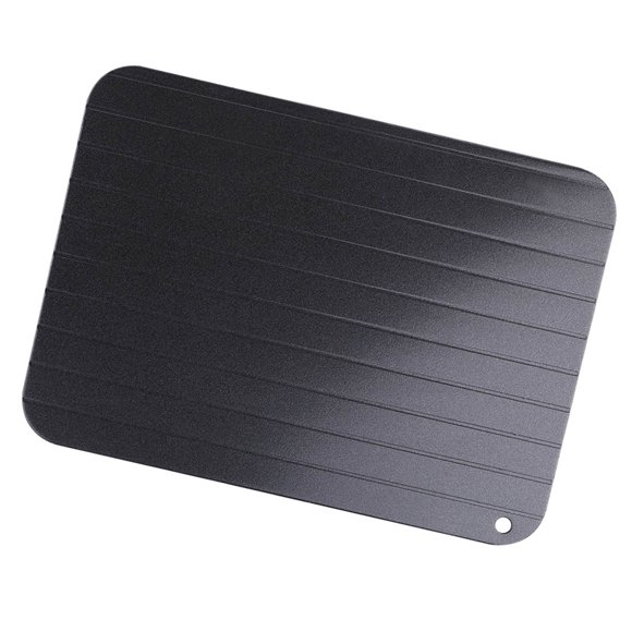 Placa Para Descongelar Metal Aluminio Comida Rápida Y Segura Descongelación De Carne