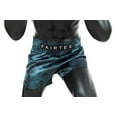 thumbnail image 4 of Fairtex New Muay Thai Boxing Shorts Slim Cut  (Stealth Gray, Medium), 4 of 5