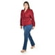 thumbnail image 2 of Saco tipo tweed con botones Roman Fashion /Tallas Extras, 8056 (Vino) vino 36, 2 of 6