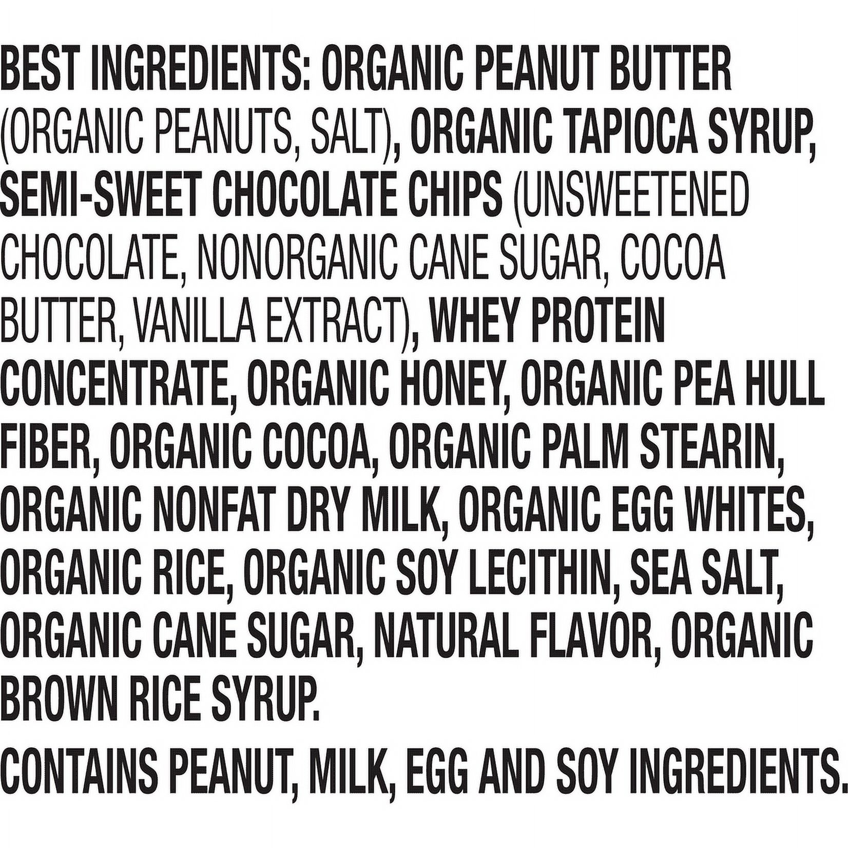 Annie's Protein Bars, Chocolate Peanut Butter Cookie Dough, 5.85 oz, 5 ct