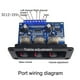 thumbnail image 4 of Placa amplificadora de Audio Bluetooth 5.0 2.1 canales 2X25W + 50W Subwoofer Clase D Kit de placa amplificadora con CC hembra + Cable AUX, 4 of 5