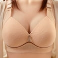 thumbnail image 2 of HexaHive Women's Large Size Comfortable Breathable Breast Collection Smooth Bra - Supportive, 2 of 4