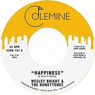 Wesley Bright & the Honeytones - Happiness - Music & Performance - Vinyl [7-Inch]