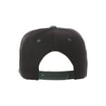 thumbnail image 4 of Original Snapback Custom American Cities State Letters Ajustable Flat Visor Cap (Green Bay Black Green, Green Gold), 4 of 4