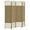 Natural Wood, variant on Privacy Screen 6' Tall Wicker Weave 3 Panel Room Divider Privacy Screen - Brown,Partition Screen