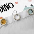 thumbnail image 4 of Castle Fairy Kawaii Dino Black Out Curtains,Dinosaur Curtains Pack of 2 (42x63 Each), 4 of 6