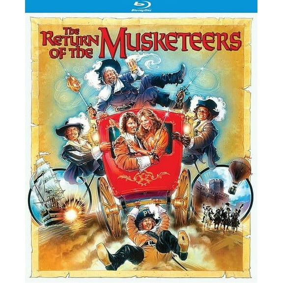 The Return of the Musketeers (Blu-ray), KL Studio Classics, Action & Adventure