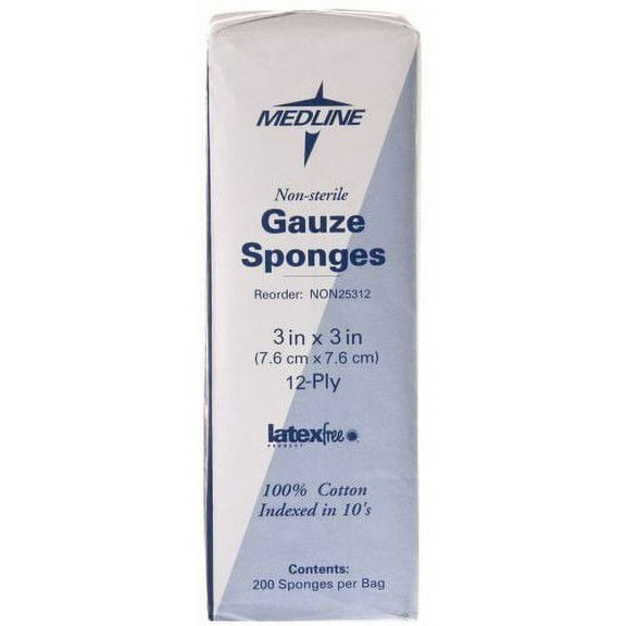 Woven Non-Sterile Gauze Sponges -Case of 4000