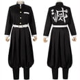 thumbnail image 4 of Demon Slayer Rengoku Kyoujurou Cosplay Party Costume Outfits Halloween Party Anime Set Gifts3XL, 4 of 5
