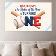thumbnail image 3 of Baseball Theme Birthday Decoration Kids Party Banner for Indoor Celebration Rookie Event, 3 of 7