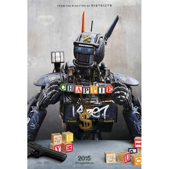 Chappie Movie Poster - 27 x 40 in.