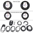 thumbnail image 4 of Integrated Carbon Road Handlebar for Bike Steering Wheel(440X120MM), 4 of 5