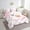 Blush Blue, variant on Erosebridal 7 Piece Bed in a Bag Twin Size Comforter Set Pink Bowknot Bedding Set,Girly Bow Knot Reversible Bed Set,Cute Animal Comforter with Sheet Set,All Season