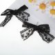 thumbnail image 5 of Accesorios de zapatos de moda, 1 par de encantos para agujetas, lazo negro, 5 of 5