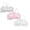 Pink 1PCS & Grey 1PCS & White 1PCS, variant on Double-Layer Cotton Training Bras for Girls 8–14, Natural Cami First Bra with Adjustable Straps