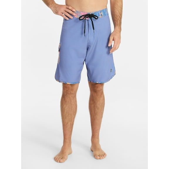 Maui and Sons Men's Paradise 4 Way Stretch Board Shorts, Sizes 30-38